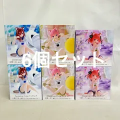 未開封 五等分の花嫁 Desktop Cute 描き下ろし Catroomwear ver. フィギュア 6個セット SF4383 c107