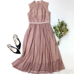 Aimer Acret エメ クロシェ風レースパーティードレス ワンピース 日本製 (101K＋0492)26H