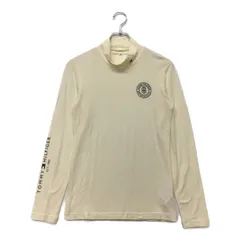 中古 レディース トミーヒルフィガーゴルフ TOMMY HILFIGER GOLF 長袖シャツ L オフホワイト モックネック ハイネック 春秋