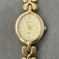 Seiko 4N21-5160 Lucent ゴールド レディース 腕時計　1890