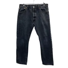 Levi's 501 デニムパンツ W36 ブラック リーバイス ボタンフライ コインポケット アメカジ デニム ジーンズ 2604-162