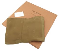 LOUIS VUITTON シルク ストール スカーフ ターコイズ - メルカリ