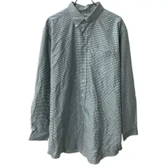 L.L.Bean 長袖 チェックシャツ XL ホワイト マルチカラー エルエルビーン ボタンダウン チェック柄 胸ポケット 長袖シャツ 春物 a804-5229のサムネイル