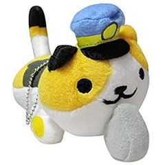 [중고] 고양이 아츠메 가방에 붙일 수 있는 큰 봉제인형 vol1 에키초씨