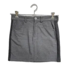 中古 レディース ムータマリン muta MARINE スカート 2(M) グレー ストレッチ 一体型インナーパンツ