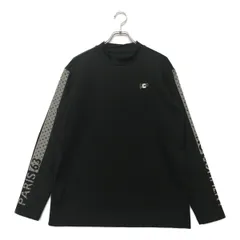 未使用品 メンズ ノーコメントパリ NO COMMENT PARIS 長袖シャツ L 黒 ハイネック モックネックのサムネイル
