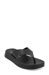 ミア レディース シューズ ヒール サンダル MIA Pamelia Wedge Sandal Black Black ブラックのサムネイル