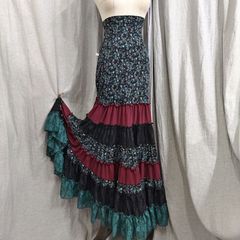 ソニアジョーンズ 花柄 ハイウエストツーピース S - メルカリ