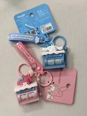 サンリオ シナモロール/マイメロディ ロールレット キーホルダー セット