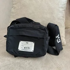 Y-3　ショルダーバッグ マルチポケットバッグ 黒　ワイスリー