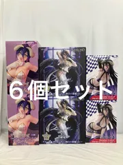 未開封 オーバーロード アルベド フィギュア バニー 純白の悪魔 レースクイーン 3種 6個セット LF4397 f107
