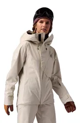 バックカントリー レディース アウター ジャケット・ブルゾン Backcountry Crestcarver GoreTex Shell Jacket Womens Fog