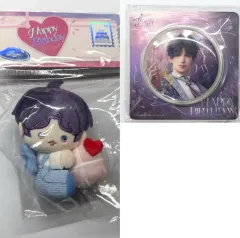 LOVE AND DEEP SPACE 럽딥 2025 誕生日 ぬいぐるみ ぬい 缶バッジ ギウク