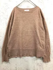 OPAQUE.CLIP オペークドットクリップ 637-19011 FILIVIVI・フィルビビ ボートネック ニット セーター size38/M/ベージュ ■■ レディース