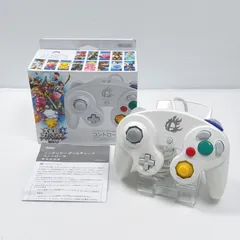 美品 ゲームキューブ コントローラー スマッシュブラザーズ ホワイト 後期型 動作確認済み ニンテンドー Nintendo GameCube DOL-003 箱 説明書付き 管理番号M1722