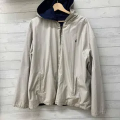 RALPH LAUREN ラルフローレン 90s アウター リバーシブル ベージュ ネイビー XLサイズ