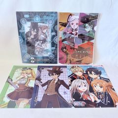 SAO ソードアートオンライン クリアファイル セット - メルカリ