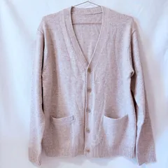 無印良品 ウール100% Vネックカーディガン Lサイズ