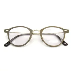 美品 OG×OLIVER GOLDSMITH オージーバイオリバーゴールドスミス サングラス BUILT TWO 日本製 ビルトツー ボストン A GOLD 54000694のサムネイル