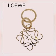 新品未使用【LOEWE】アナグラム チャーム（エナメル） 新品 LOEWE ロエベ アナグラム チャーム エナメル ゴールド バッグ