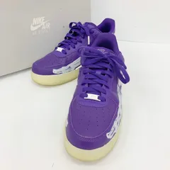 NIKE ナイキ AIR FORCE 1 '07 skeleton スニーカー シューズ ローカット スケルトン CU8067-500 箱付き メンズ 27cm パープル 靴 DF18671■のサムネイル