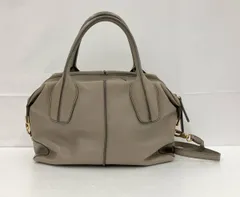TOD’S トッズ ハンドバッグ 2way 本革 イタリア製 ライトブラウン 通年