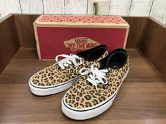vans ヴァンズ スニーカー 豹柄 レオパード柄 ローカット オーセンティック 箱 VN0A2Z3CJI アニマル 28cm 微汚れ有り