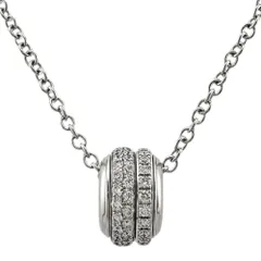 ピアジェ ポセション ネックレス 18金 K18ホワイトゴールド ダイヤモンド レディース  PIAGET  中古 ピアジェのサムネイル