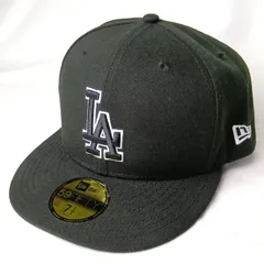 ニューエラ LA ドジャース 59FIFTY キャップ ダークグリーン 7 1/2 逸品 NEW ERA ロサンゼルス