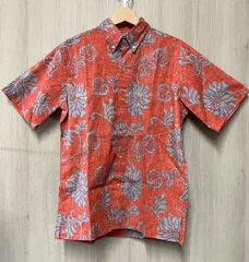 reyn spooner/レインスプーナー/アロハシャツ/花柄/サイズS/レッド