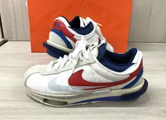 sacai X Nike Zoom Cortez/サカイ×ナイキ ズーム コルテッツ/スニーカー/White and University Red/ホワイト/28.5cm