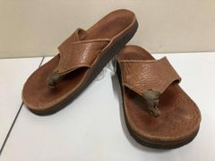 visvim LAMA SANDAL-FOLK レザーサンダル(エイジング加工) - メルカリ