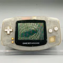 【液晶劣化】【ジャンク】任天堂 GBハード ゲームボーイ アドバンス 本体 ミルキーブルー AGB-001 Nintendo ニンテンドー GG4