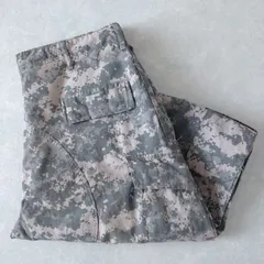 ■古着 USARMY 米軍実物 ACUミリタリーパンツ トラウザー コンバットパンツ デジタルカモフラージュ 迷彩 05年製 L-R 実寸W38L32【L5927】
