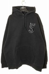 Supreme S Logo Hooded Sweatshirt ツノ ブラック - メルカリ