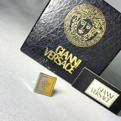 極美品】VERSACE ヴェルサーチ ピンブローチ メデューサ ヴィンテージ