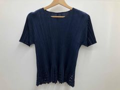 プリーツプリーズ 美品 半袖 トップス イッセイミヤケ - メルカリ