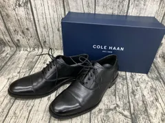 COLE HAAN WILLIAMS CPT II コールハーン ストレートチップ シューズ ブラック 24.5cm C12202