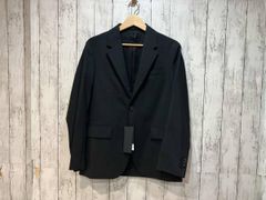 Liss 薄手シアサッカーテーラードジャケット 黒 - メルカリ