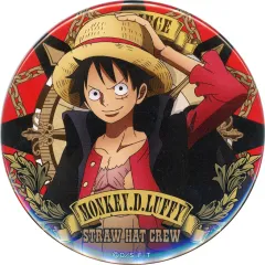【中古】バッジ・ピンズ モンキー・D・ルフィ 「ワンピース アルティメットクルー 第6弾 ドでか缶バッジ」