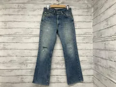 LEVI'S/リーバイス/ジーンズ/ブルー/517/ブーツカット/アメリカ製/00s/サイズM/状態C