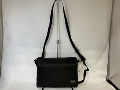 PORTER ポーター 吉田カバン HYBRID SACOCHE サコッシュ DIMENSION-POLYANT CORDURA ショルダーバッグ ブラック 日本製 色褪せ等有
