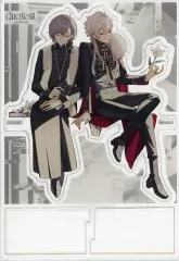 【中古】アクリルスタンド・アクリルパネル 【にじさんじ】おすわりアクリルスタンド ChoNoiR 葛葉＆叶(シノイ) にじそうさく08/SHINOINO