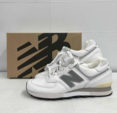 新品30周年記念UK製M576PRL限定パールライズレザー白26.5cm天然皮革 