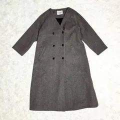 URBAN RESEARCH ノーカラーロングコート