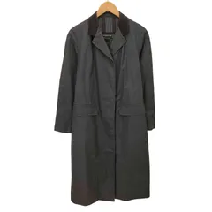 ロンドンフォグ LONDON FOG 60-70S 裏地 ストライプ 比翼 コート REEVES社製 レディース  6 REGのサムネイル