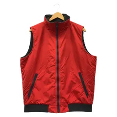【中古】necessary or unnecessary SQUALL VEST レッド サイズ3 90012210 ネセサリーオアアンネセサリー[24]のサムネイル