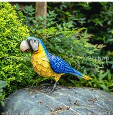 英国名門】Country Artists ルリコンゴウインコ彫像37.5cm - メルカリ