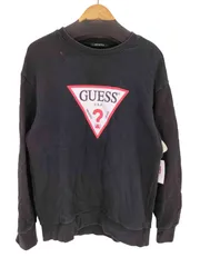 ゲス GUESS トライアングルロゴスウェット メンズ import：L 