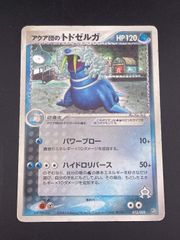ポケモンカード アクア団のトドゼルガ 構築済みデッキ アクア団ハーフ
